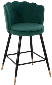 ΣΚΑΜΠΟ ΜΕΣΑΙΟΥ ΥΨΟΥΣ HM8736.03 VESNA ΒΕΛΟΥΔΟ ΚΥΠΑΡΙΣΣΙ ΜΕΤΑΛΛΙΚΟ ΣΚΕΛΕΤΟ 50x50x90 εκ.