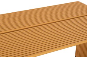 ΤΡΑΠΕΖΙ ΤΡΑΠΕΖΑΡΙΑΣ ΣΕΙΡΑ INTREPID HM6330.07 ΑΛΟΥΜΙΝΙΟ ΜΟΥΣΤΑΡΔΙ 120x70x70.5Υεκ.