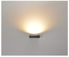 Απλίκα Φωτιστικό Τοίχου LED 6W W14CM Αλουμίνιο Luma Lighting-123-01452-17-black-Μαύρο 123-01452-17-black