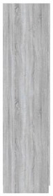 vidaXL Ντουλάπα Γκρι Sonoma 90 x 52 x 200 εκ. από Επεξεργασμένο Ξύλο