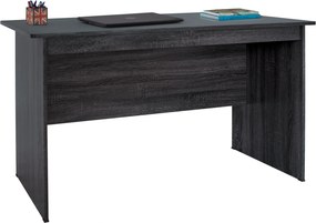 ΓΡΑΦΕΙΟ ΜΕΛΑΜΙΝΗΣ HAYDEN 120x71x74,5 HM2285.01 ΣΕ ΑΝΘΡΑΚΙ ΧΡΩΜΑ