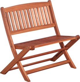 vidaXL Σετ Παιδικής Τραπεζαρίας Εξ. Χώρου 4 τεμ. Μασίφ Ξύλο Ευκαλύπτου