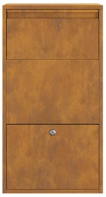 vidaXL Γραμματοκιβώτιο Πακέτων 44x22x82 εκ. Ανθεκτικό Ατσάλι