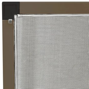 vidaXL Σήτα Εντόμων για Παράθυρα Καφέ 100 x 120 εκ.