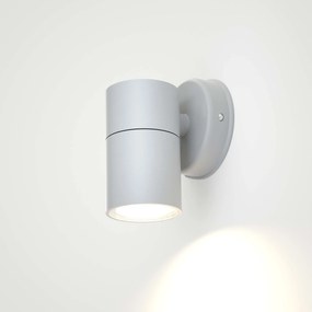 Φωτιστικό τοίχου Eklutna 1xGU10 Outdoor Wall Lamp Grey D:11.3cmx11.3cm (80200534)