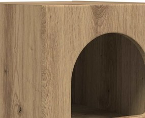 vidaXL Κομοδίνο ELST Artisan Oak 29,5 x 33,5 x 50 εκ