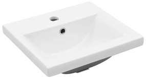 vidaXL Ντουλάπα Νεροχύτη Επιτοίχιο Μαύρη δρυς 41 x 39 x 62 εκ.