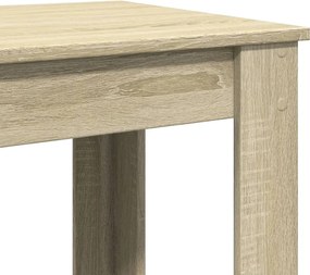 vidaXL Τραπέζι Μπαρ Sonoma Δρυς 102x50x103,5εκ. Επεξεργ. Ξύλο