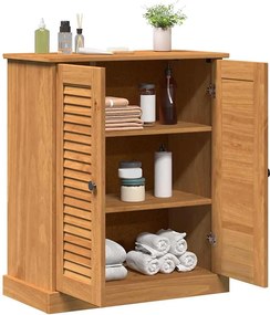 vidaXL Ντουλάπι Μπάνιου VIGO Καφέ και Μέλι Καφέ 68 x 34 x 80 εκ