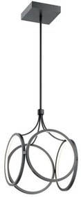 Κρεμαστό Φωτιστικό Οροφής LED 45W Ciri Quintiesse Elstead Lighting-QN-CIRI-P-MBK-Μαύρο QN-CIRI-P-MBK