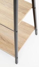 NARVIK REG2 shelving DIOMMI V-CH-NARVIK-REG2-CZARNY/SONOMA