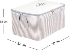Stewehome Μικρός γκρι οργανωτής κάτω από βάση 30x22 cm