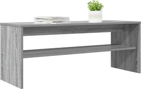 vidaXL Ντουλάπι TV 100 x 35 x 40 εκ Γκρι Sonoma