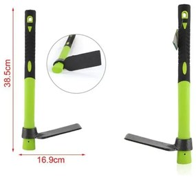 KMT Τσάπα-Αξίνα Κήπου Με Λαστιχένια Λαβή 16.9cm - KMT Tools Garden Hoe-Pickaxe With Rubber Handle