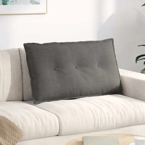 vidaXL Μαξιλάρι Πλάτης Ανοιχτό γκρι 80 x 50 x 19 cm