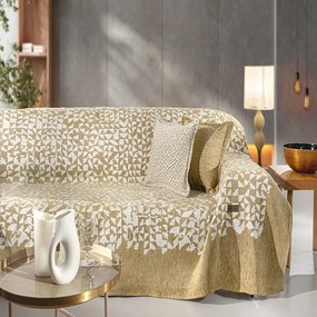 Ριχτάρι Duomo Golden Guy Laroche Armchair 180x150cm Βαμβάκι-Ακρυλικό