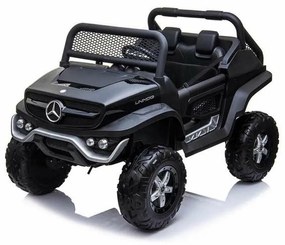 Ηλεκτρικό Αυτοκίνητο για Παιδιά Injusa Mercedes Benz Unimog Μαύρο