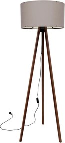 Φωτιστικό Δαπέδου Μπεζ / Καφέ AYD 38x38x140