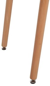 ΤΡΑΠΕΖΙ MINIMAL HM8581.01 ΛΕΥΚΟ MDF-ΠΟΔΙΑ ΟΞΙΑ ΣΕ ΦΥΣΙΚΟ ΧΡΩΜΑ- 120Χ60X74Υεκ.