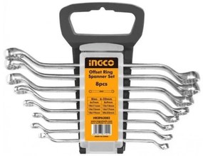 Σετ 8 τμχ Πολύγωνα Κλειδιά 6 έως 22mm HKSPA3088 INGCO HKSPA3088