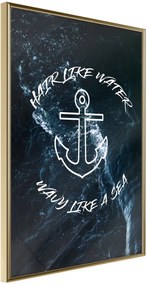 Αφίσα - Sailors' Loved One - 20x30 - Χρυσό - Χωρίς πασπαρτού