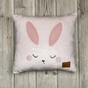 Μαξιλαροθήκη Διακοσμητική Παιδική Bunny Pink Nima 40Χ40 Πολυέστερ