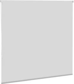 vidaXL Roller Blind Blackout ανοιχτό γκρι 150x150 cm Πλάτος υφάσματος