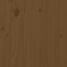 Ζαρντινιέρα Μελί 82,5 x 40 x 39 εκ. από Μασίφ Ξύλο Πεύκου - Καφέ