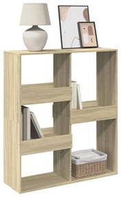 vidaXL Βιβλιοθήκη/Διαχωριστικό Χώρου Sonoma Δρυς 100x33x115 εκ.