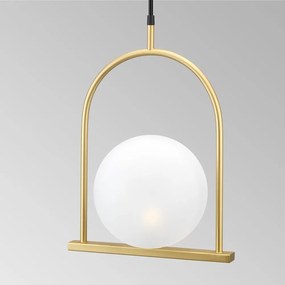 Φωτιστικό Οροφής Κρεμαστό 01302 G9 25x40cm Gold Luma