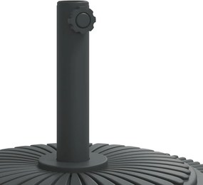 vidaXL Βάση Ομπρέλας με Ρόδες για Ιστό Ø38/48 χιλ. 27 κ. Στρογγυλή