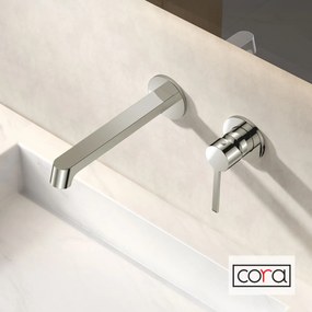 Cora Occo Chrome 7218 – Εντοιχιζόμενη μπαταρία νιπτήρα