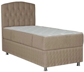 Κρεβάτι Με Αποθηκευτικό Χώρο Lanse (Για Στρώμα 120x200cm) 322-000006 206x122x131cm Brown Μονό