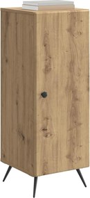 vidaXL Πλαϊνό γραφείο Artisan Δρυς 33 x 34,5 x 90 εκ