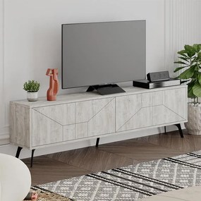 ΕΠΙΠΛΟ ΤΗΛΕΟΡΑΣΗΣ DUNE MEGAPAP ΧΡΩΜΑ ΛΕΥΚΟ ΑΝΤΙΚΕ 180X29,6X50ΕΚ.