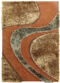 Χειροποίητο Χαλί White Tie 001 BROWN Royal Carpet - 190 x 290 cm - 19MTWT001BR.190290