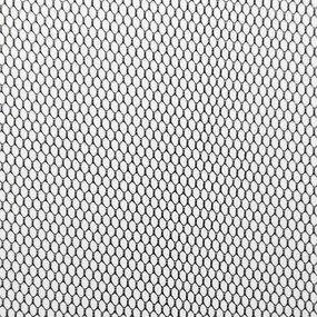 vidaXL Σήτα Πόρτας Κουρτίνα Μαύρη 100x220 εκ. από Πολυεστέρα