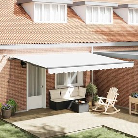 vidaXL Σκηνίτσα Αναδιπλούμενη with Λευκό 450 x 300 εκ ύφασμα