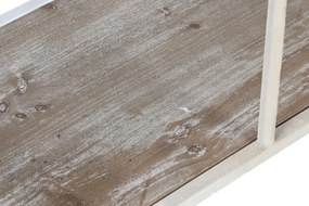 Ράφια Home ESPRIT Λευκό Φυσικό Μέταλλο 159 X 36,5 X 91 cm