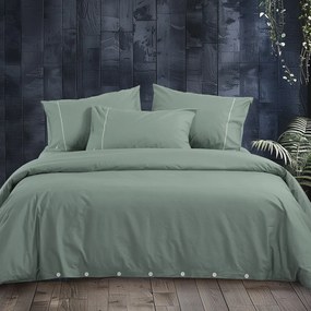 Παπλωματοθήκη Υπέρδιπλη (Σετ 240x220) Nautica By Nef-Nef Homeware Nau Wave Solid Πράσινο