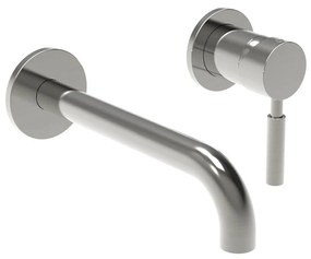 La Torre New Tech Inox Μπαταρία Νιπτήρος Εντοιχισμού 2 Οπών 12208-110
