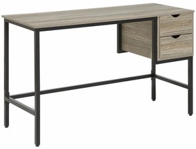 Τραπέζι γραφείου Berwyn 286, Με συρτάρια, 76x120x48cm, 22 kg, Ανοιχτό χρώμα ξύλου | Epipla1.gr