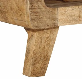 ντουλάπι τηλεόρασης vidaXL 105x46x32 cm μασίφ ξύλο ακατέργαστο μάνγκο