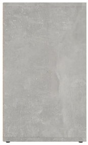 Παπουτσοθήκες 2 τεμ. Γκρι σκυροδέματος 52,5 x 30 x 50 εκ. - Γκρι