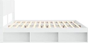 vidaXL Καλάθι με αποθήκη και κεφαλάρι Λευκό 200 x 200 cm