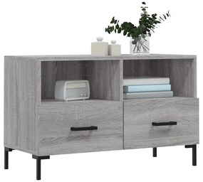 vidaXL Έπιπλο Τηλεόρασης Γκρι Sonoma 80x36x50 εκ. από Επεξεργ. Ξύλο