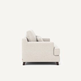 Καναπές compact από μελανζέ ύφασμα, ALWINE