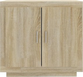 vidaXL Ντουλάπι Sonoma Δρυς 80 x 40 x 75 εκ. από Επεξεργασμένο Ξύλο