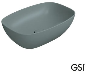 GSI Nubes Επιτραπέζιος Νιπτήρας Πορσελάνης 50x35εκ Agave