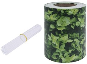 vidaXL Περίφραξη Προστατευτική Πράσινη 70 x 0,19 μ. από PVC